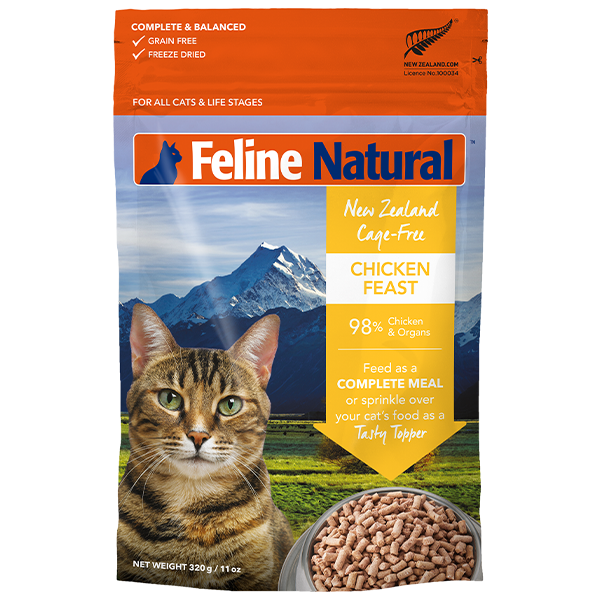 Feline Natural  Chicken Feast Freeze Dried 320g