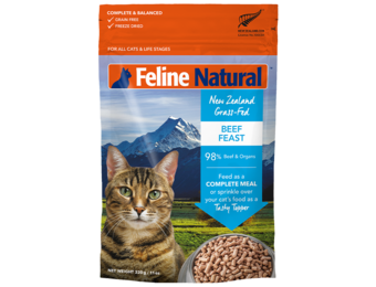 Feline Natural  Beef Feast Freeze Dried- 320g