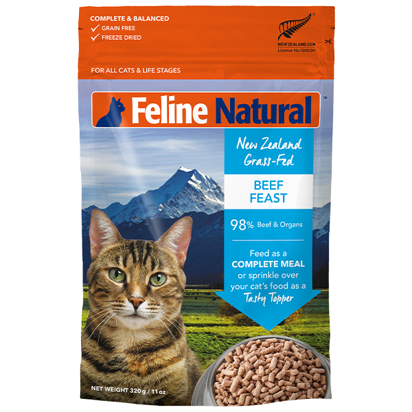 Feline Natural  Beef Feast Freeze Dried- 320g