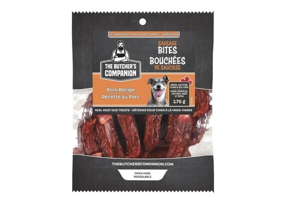 Butchers Companion GF Pork Sausage Bites Dog 175 g