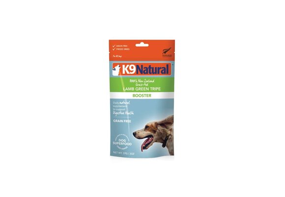 K9 Natural Dog FD Booster Lamb Green Tripe 2oz