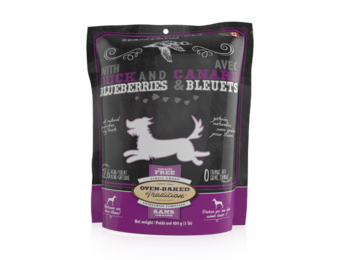 Oven-Baked Tradition Dog GF Treats Duck & Blueberry 16 oz