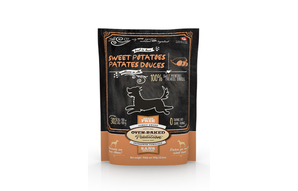 Oven-Baked Tradition Dog GF Treat Sweet Potato 12.2 oz