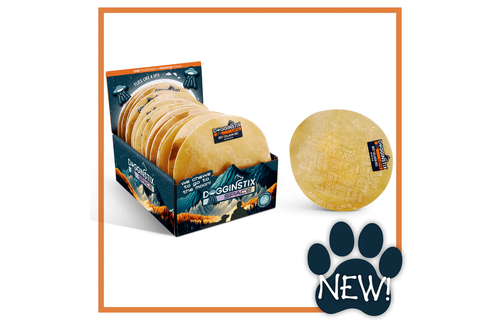 DOGGINSTIX Beef Collagen UFO