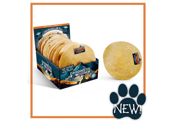DOGGINSTIX Beef Collagen UFO