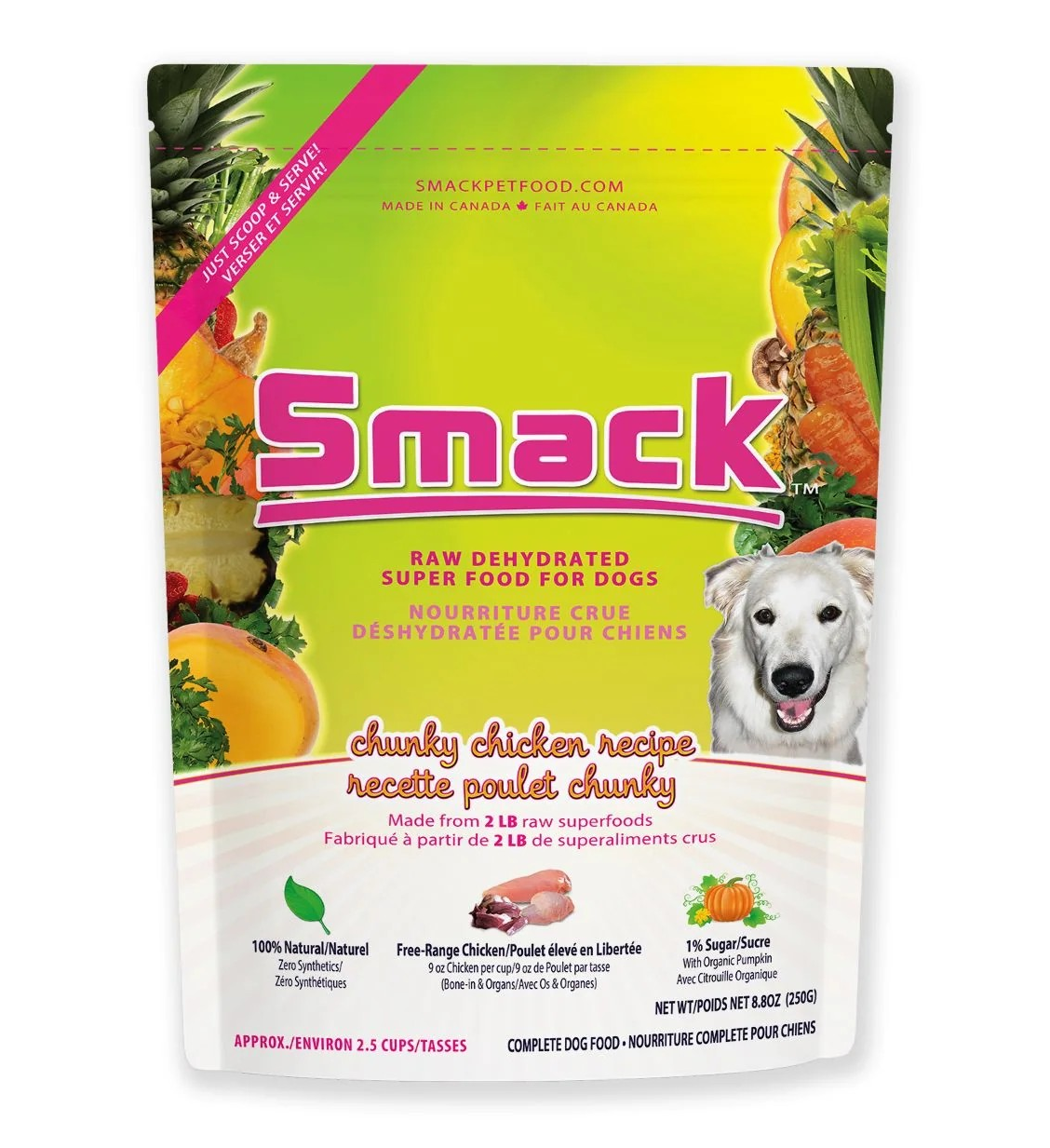 SMACK Dog - Chunky Chicken 250g
