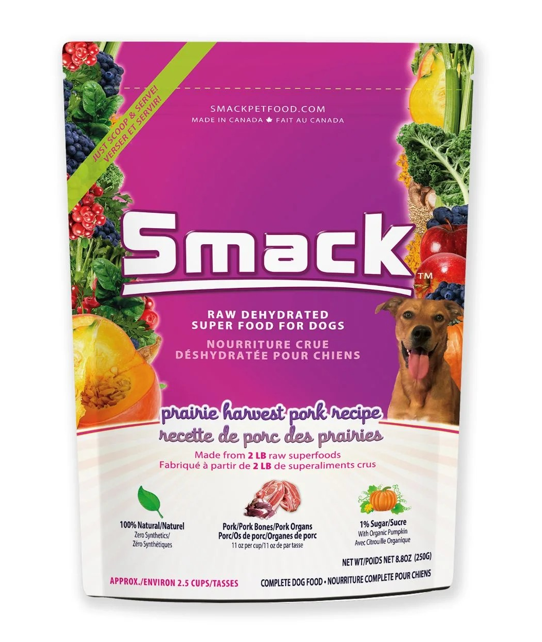 SMACK Dog -  Prairie Pork 250g