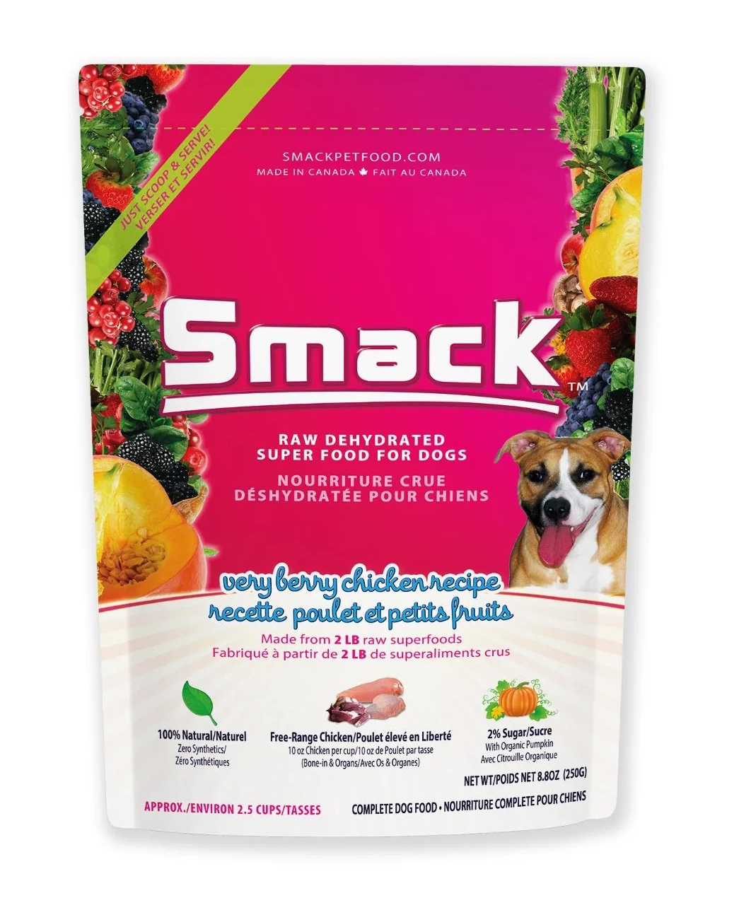 SMACK Dog - Very Berry Chicken 250g