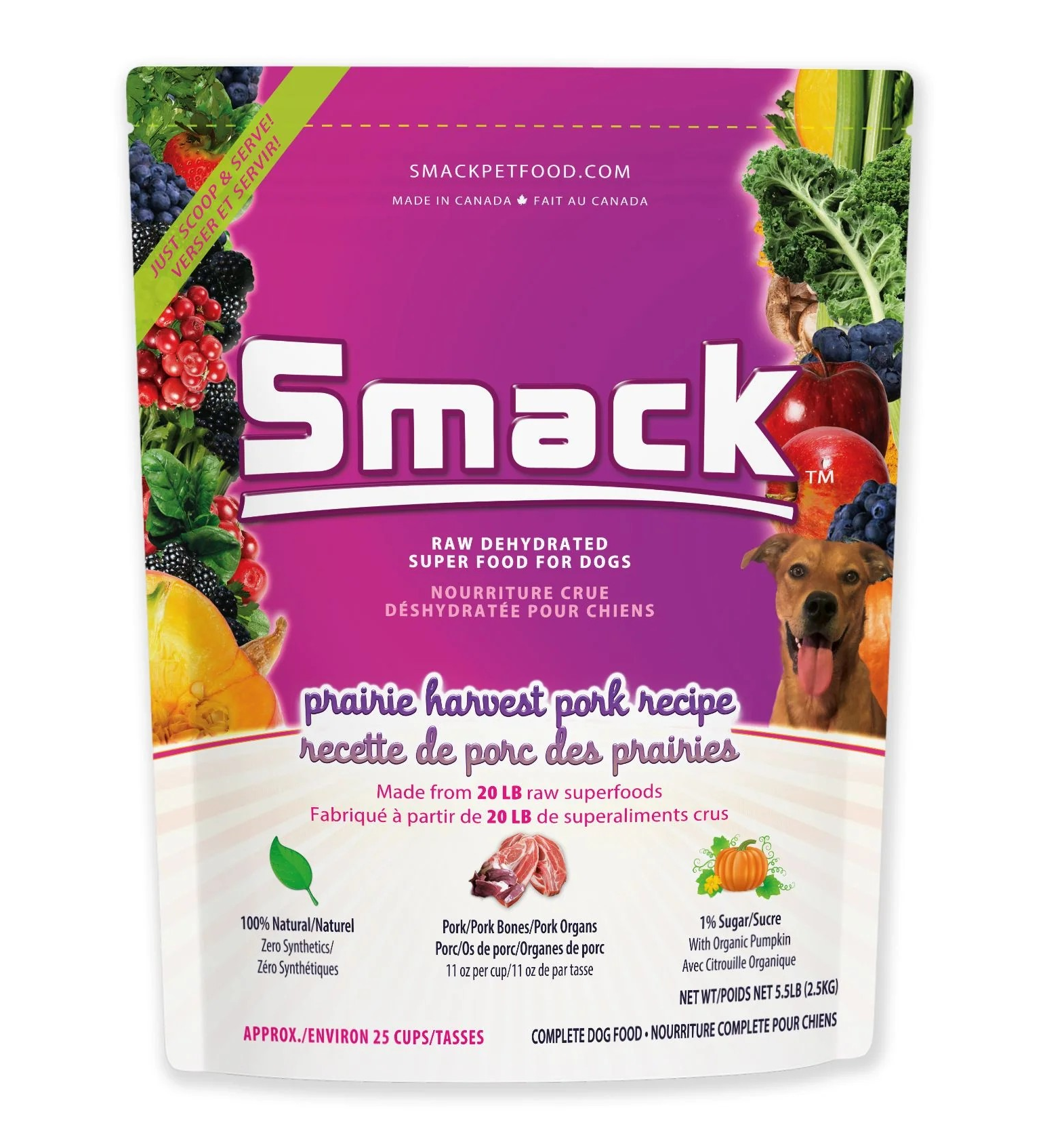 SMACK Dog - Prairie Pork 2.5kg