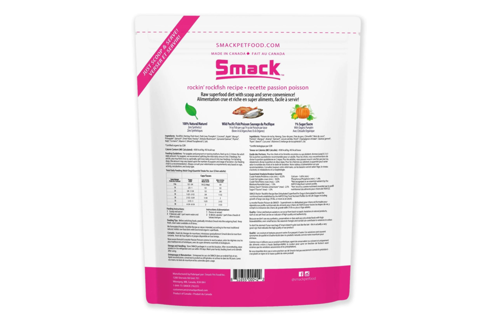 SMACK Dog - Rockfish 210g