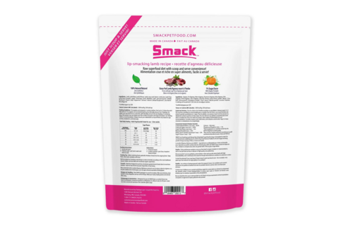 SMACK Dog - Lip Smacking Lamb 1.5kg