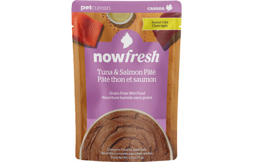 Now Cat Grain Free Senior Tuna & Salmon Pate 2.5oz