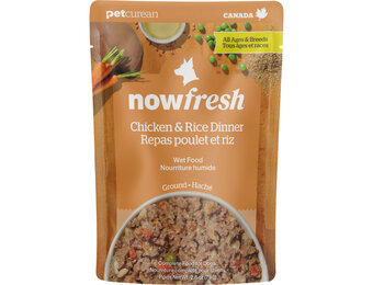 Now Dog Ground Chicken & Rice Dinner 2.8oz
