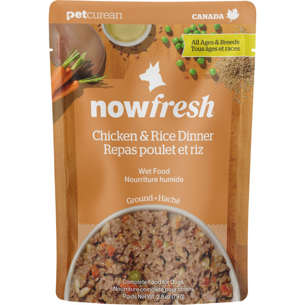Now Dog Ground Chicken & Rice Dinner 2.8oz