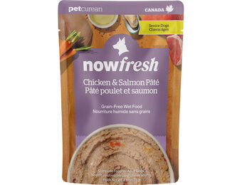 Now Dog GF Senior Chicken & Salmon Pate 2.8oz