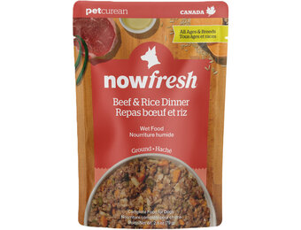 Now Dog Beef & Rice Dinner 2.8oz