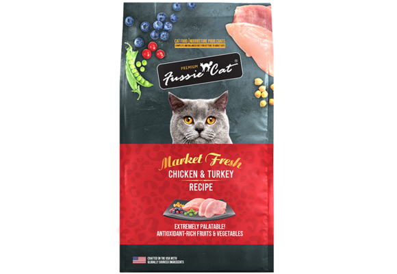 Fussie Cat Market Fresh Chicken & Turkey 3.5lb