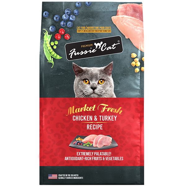 Fussie Cat Market Fresh Chicken & Turkey 3.5lb
