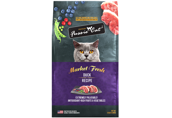 Fussie Cat Market Fresh Duck 3.5 lb
