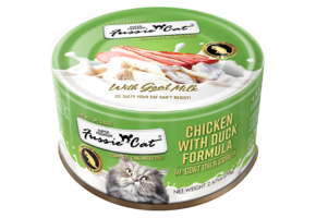 Fussie Cat Super Premium Chicken w/Duck in Goat Milk 2.47oz