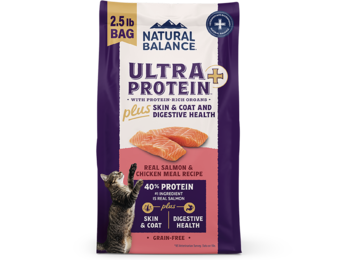 Natural Balance Cat Ultra Protein Plus Skin & Digestive Salmon & Chicken 2.5lb