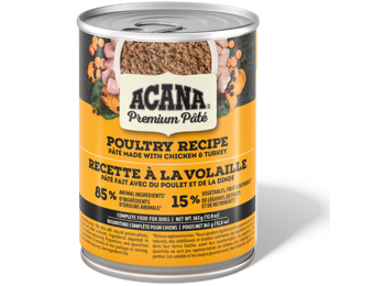 Acana Dog Premium Poultry Pate 363g