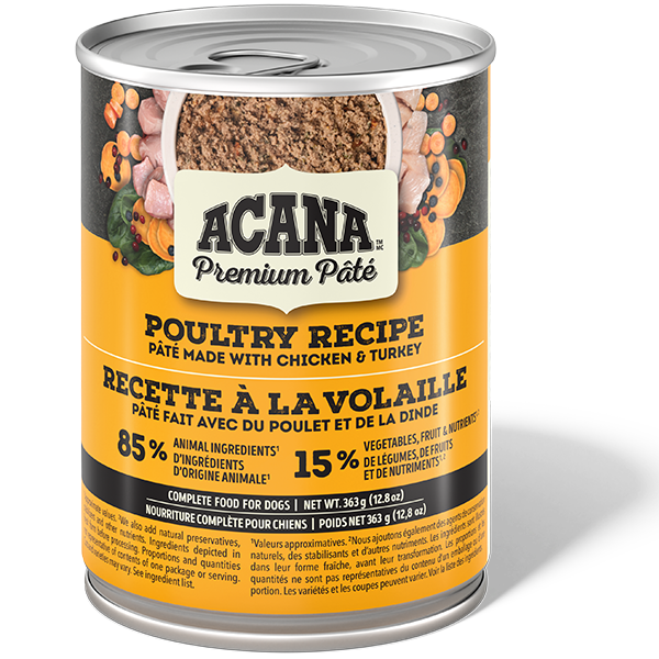 Acana Dog Premium Poultry Pate 363g