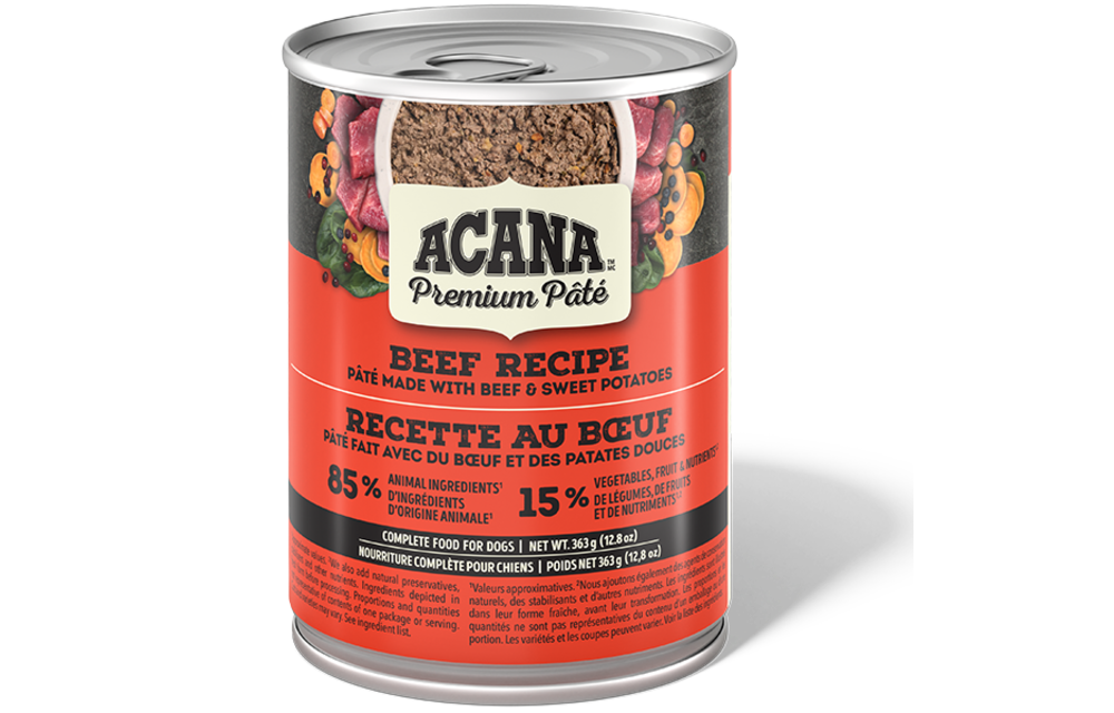 Acana Dog Premium Beef Pate 363g