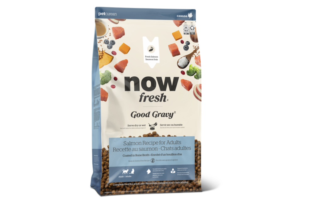 NOW Good Gravy Cat Grain-Free Adult Salmon 3 lb