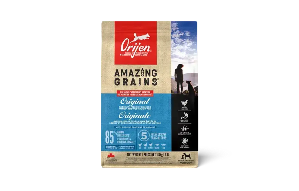 *New*Orijen Amazing Grains Original 1.8kg