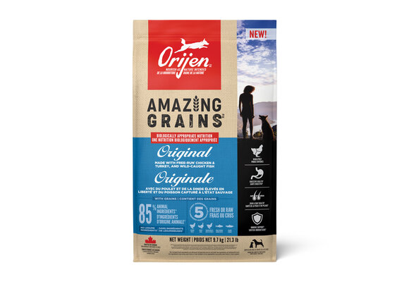Orijen Amazing Grains Original 9.7kg