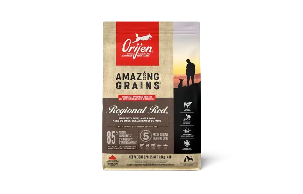 *New*Orijen Amazing Grains Regional Red 1.8kg