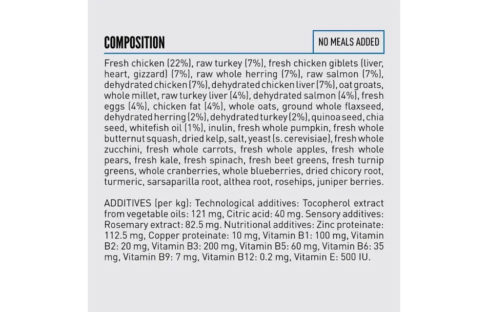*New*Orijen Amazing Grains Original 1.8kg