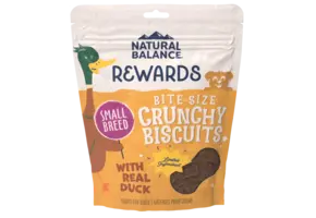 Natural Balance LID Duck/Pot Small Breed Treat Dog 8 oz