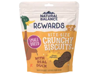 Natural Balance LID Duck/Pot Small Breed Treat Dog 8 oz