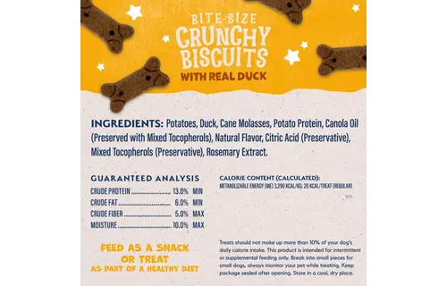 Natural Balance  Duck/Potato Treat Dog 14 oz