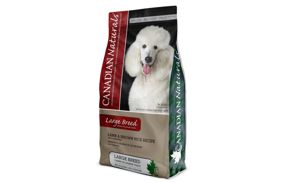 Canadian Naturals Large Breed Lamb & Rice Recipe 26.5LB