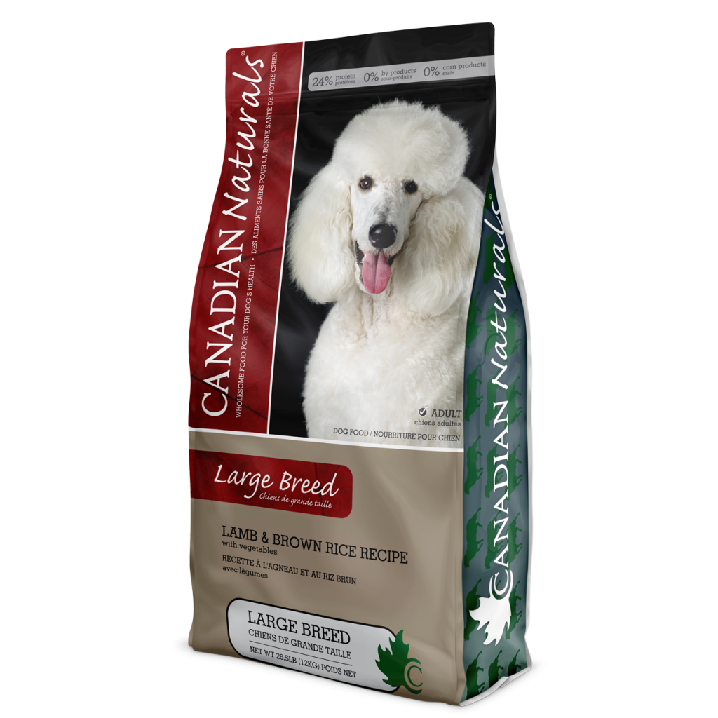 Canadian Naturals Large Breed Lamb & Rice Recipe 26.5LB
