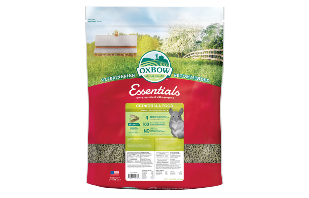 Oxbow Essentials Chinchilla Food 25 lb