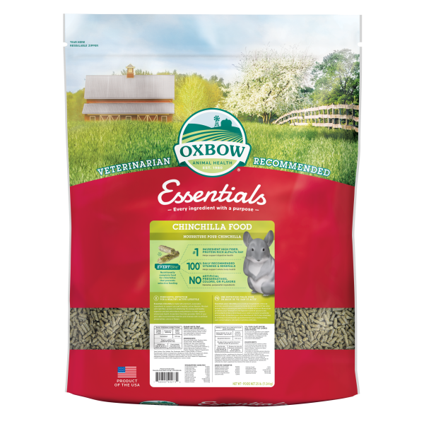 Oxbow Essentials Chinchilla Food 25 lb