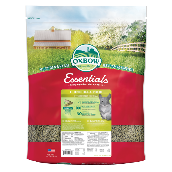 Oxbow Essentials Chinchilla Food 25 lb
