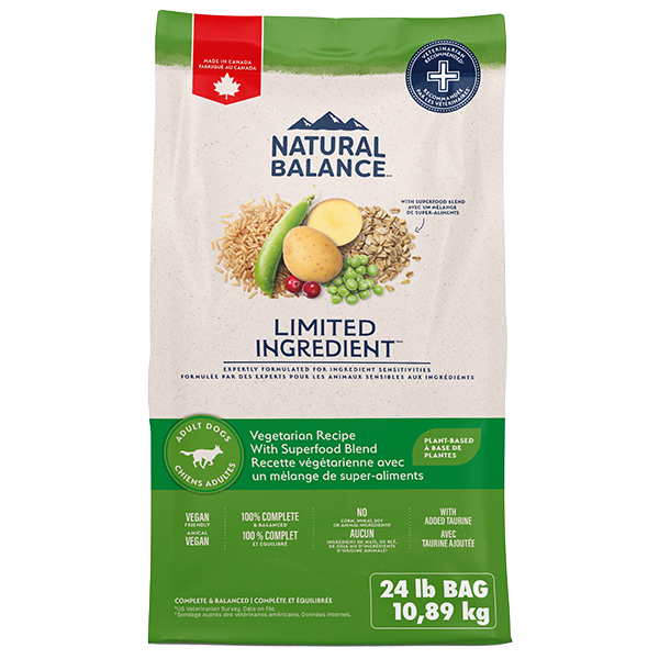 Natural Balance Dog Vegetarian Dog 24 lb