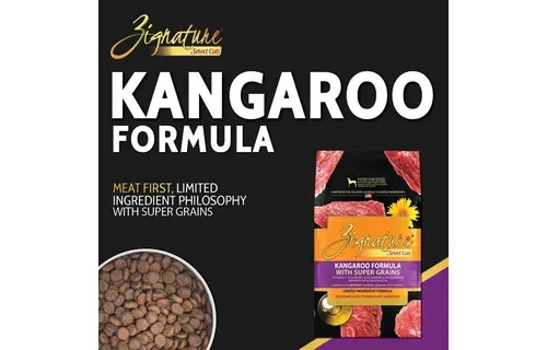 Zignature Dog Select Cuts Grain Kangaroo 25 lb