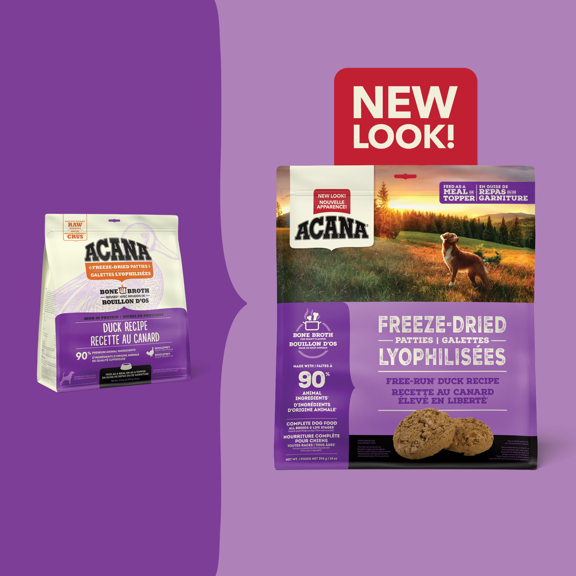 Acana Patties Duck Recipe Dog 397 g