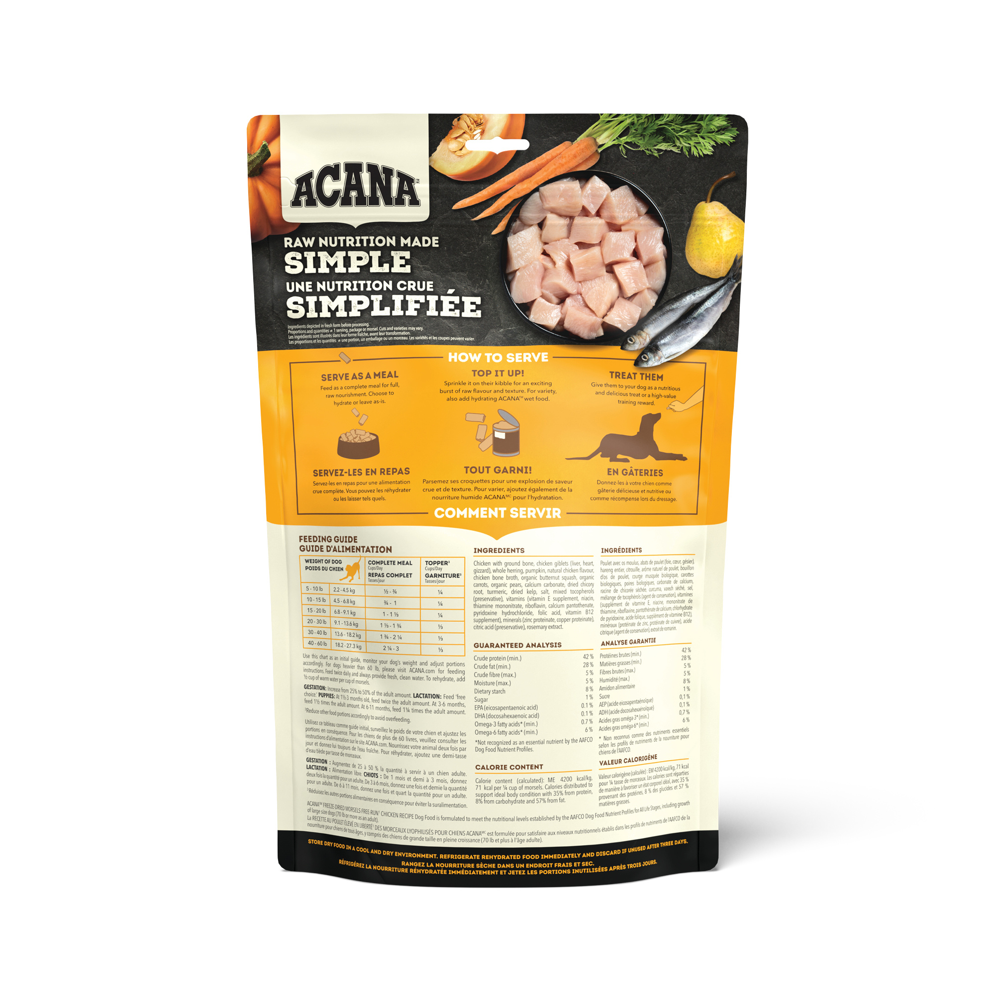 Acana Morsels Free-Run Chicken Recipe Dog 227 g