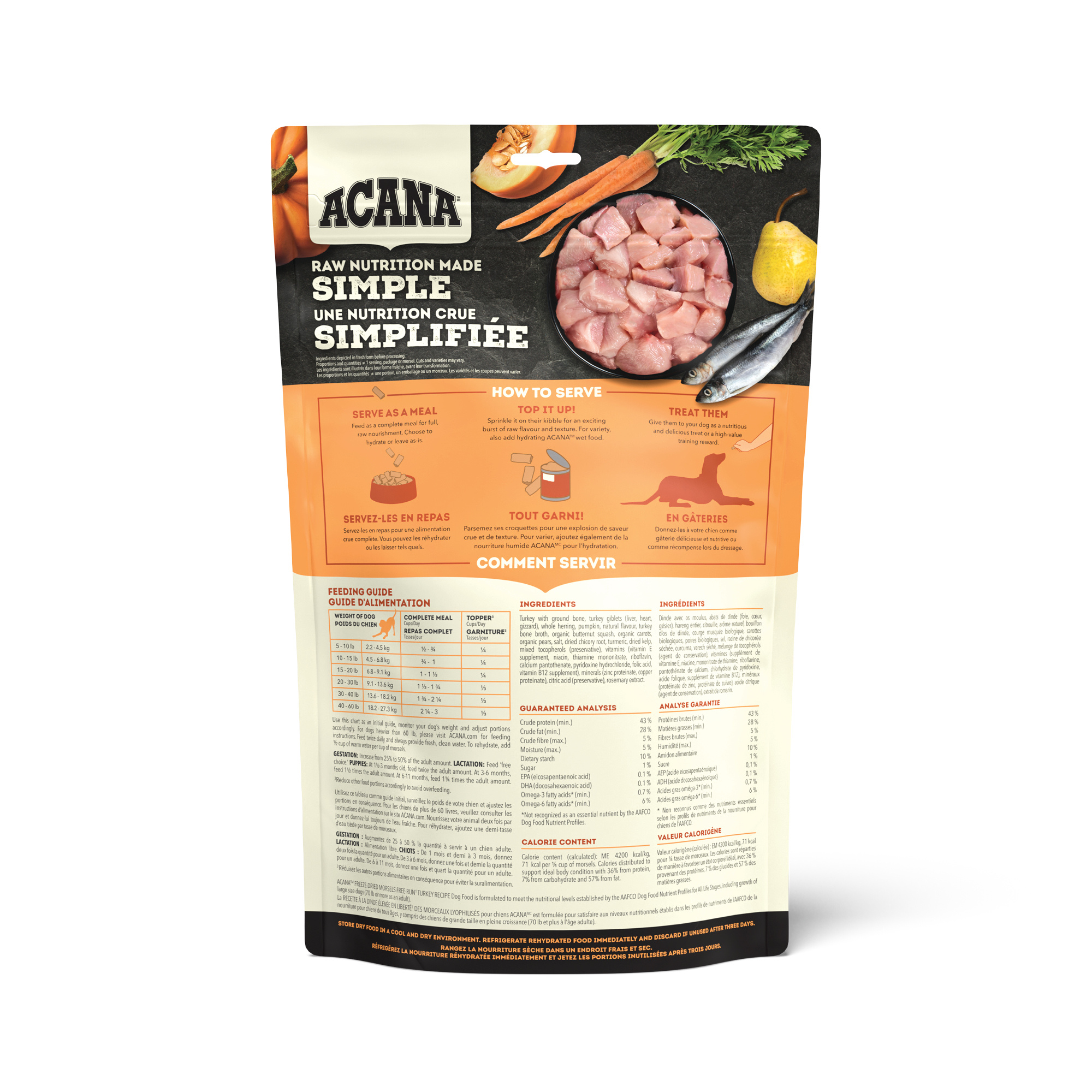 Acana Morsels Free-Run Turkey Recipe Dog 227 g