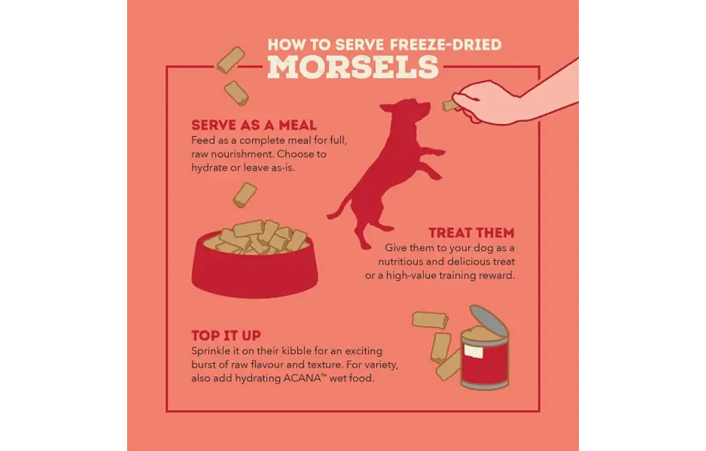 Acana Morsels Ranch-Raised Beef Recipe Dog 227 g