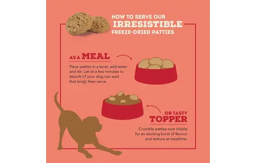 Acana Patties Ranch-Raised Beef Recipe Dog 397 g