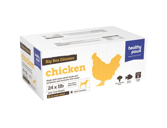 Healthy Paws Big Box Dinner Chicken 24 x 1 lb