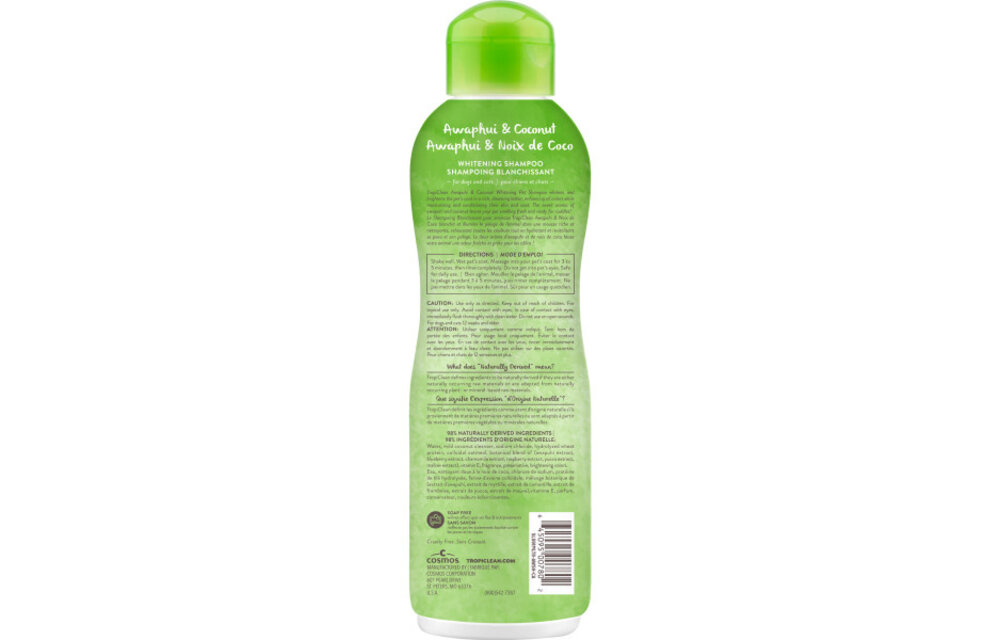 TropiClean Awapuhi & Coconut Shampoo 20 oz